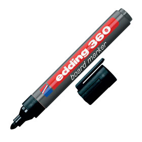 MARCADOR EDDING 360 PIZARRA NEGRO