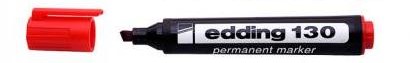 MARCADOR EDDING-130 CHATA ROJO