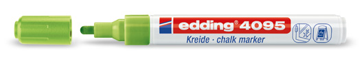 MARCADOR EDDING 4095 TIZA - VERDE CLARO