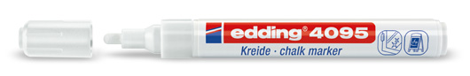 MARCADOR EDDING 4095 TIZA - BLANCO