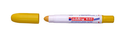 MARCADOR EDDING 940 PASTMARKER AMARILLO