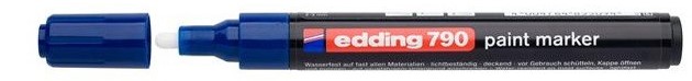 MARCADOR EDDING 790-750 ESMALTE AZUL