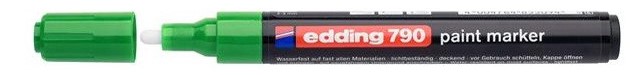 MARCADOR EDDING 790-750 ESMALTE VERDE