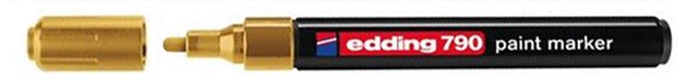 MARCADOR EDDING 790-750 ESMALTE ORO