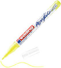 MARCADOR EDDING 5300 ACRIL-FINO - AMARILLO