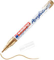 MARCADOR EDDING 5300 ACRIL-FINO - ORO INTENSO