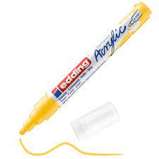 MARCADOR EDDING 5100 ACRIL-MEDIO - AMARILLO