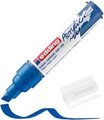 MARCADOR EDDING 5000 ACRIL-ANCHO - AZUL