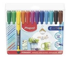 MARCADOR MAPED CUSTON MULTIPRO.x 12u 