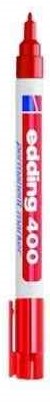 MARCADOR EDDING  400 ROJO  PUNTA FINA