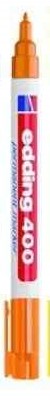 MARCADOR EDDING  400 NARANJA  PUNTA FINA