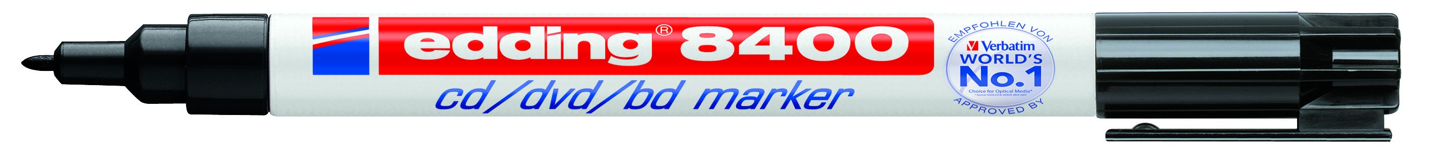 MARCADOR EDDING 8400 NEGRO  