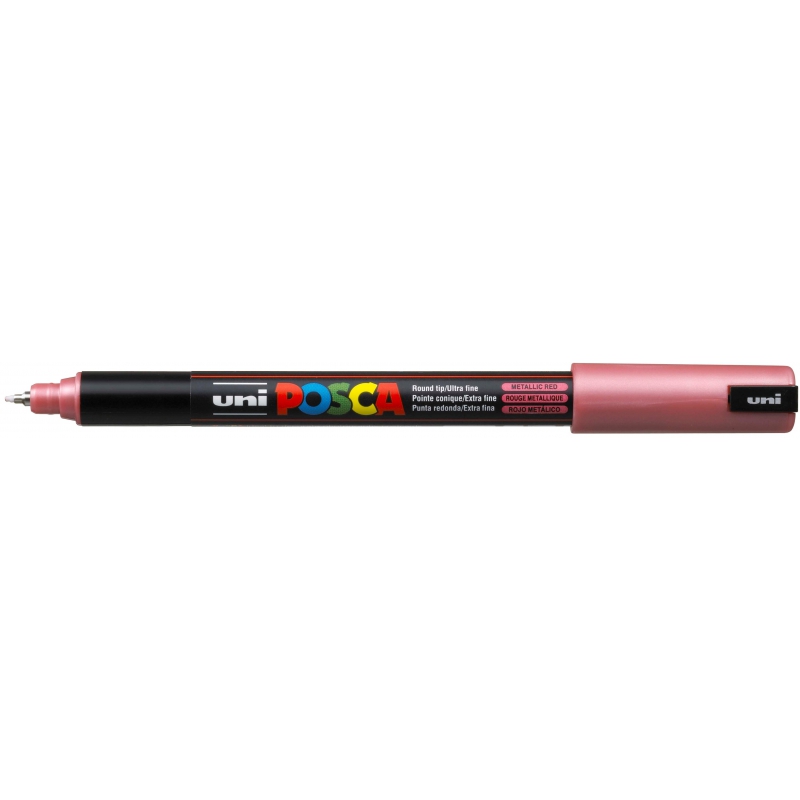 MARCADOR UNI-POSCA PC1-MR 0.7mm.ROSA METAL