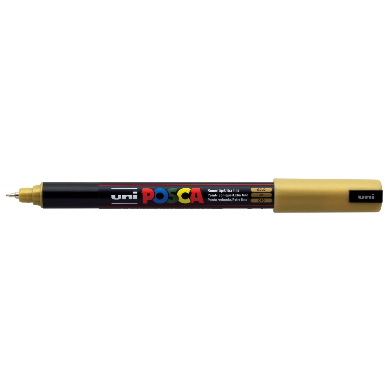 MARCADOR UNI-POSCA PC1-MR 0.7mm.ORO