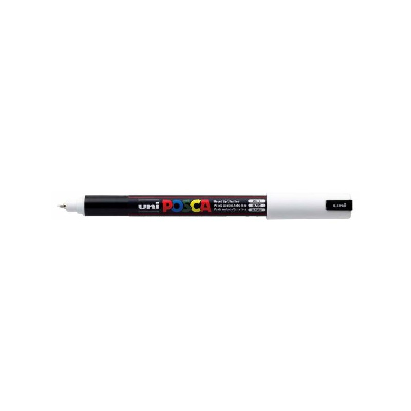 MARCADOR UNI-POSCA PC1-MR 0.7mm.BLANCO