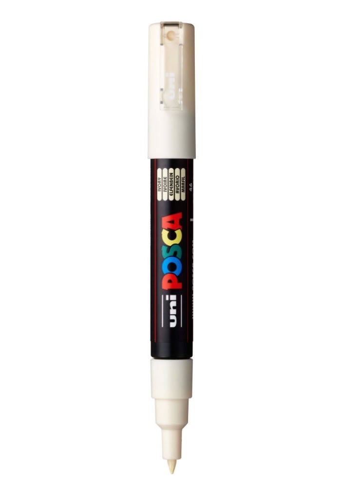 MARCADOR UNI-POSCA PC1M 0.7mm.MARFIL