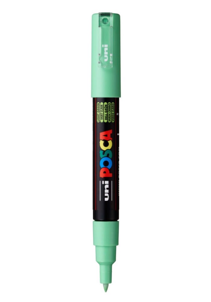 MARCADOR UNI-POSCA PC1M 0.7mm.VERDE CLARO