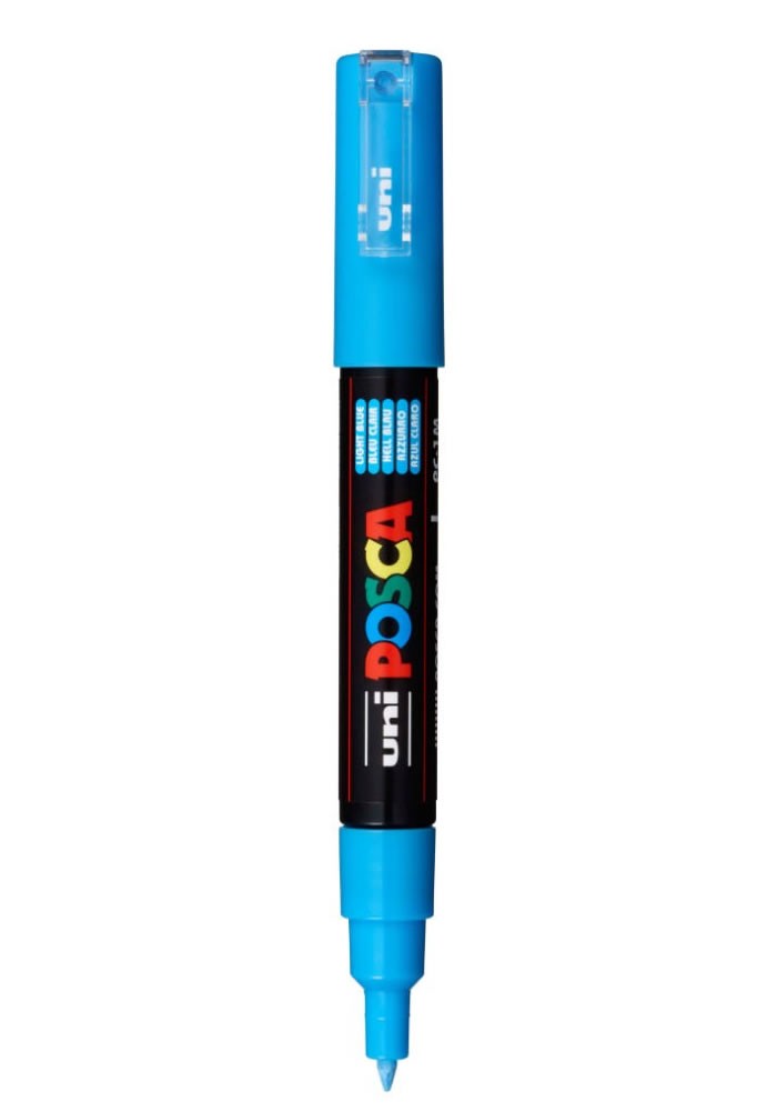 MARCADOR UNI-POSCA PC1M 0.7mm.AZUL