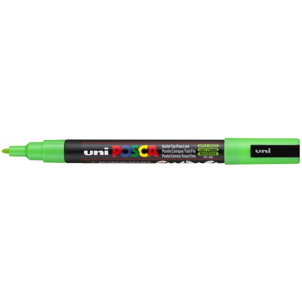 MARCADOR UNI-POSCA PC3M 0.9-1.3mm.VERDE CLARO