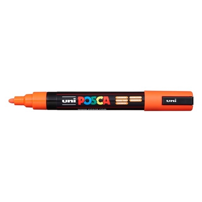 MARCADOR UNI-POSCA PC5M 1.8-2.5mm.AMARILLO VIVO