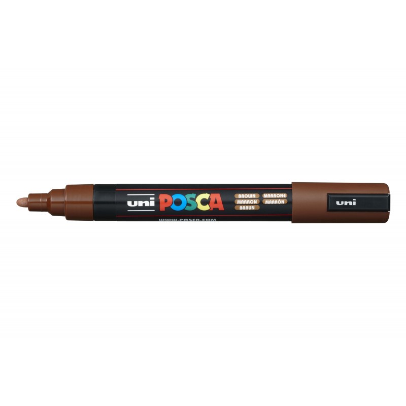 MARCADOR UNI-POSCA PC5M 1.8-2.5mm.MARRON