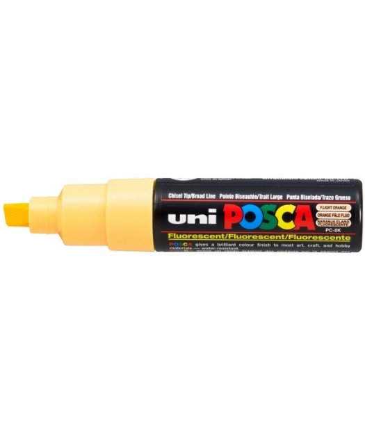 MARCADOR UNI-POSCA PC8K 8.0mm.NARANJA CLARO.F