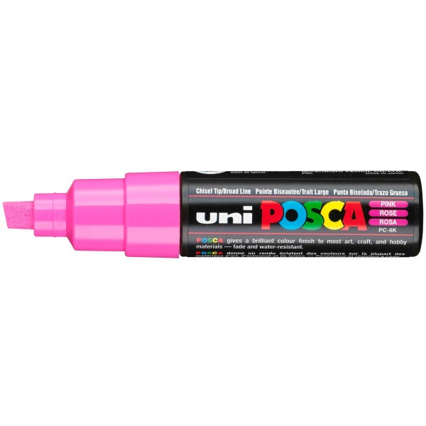 MARCADOR UNI-POSCA PC8K 8.0mm.ROSA