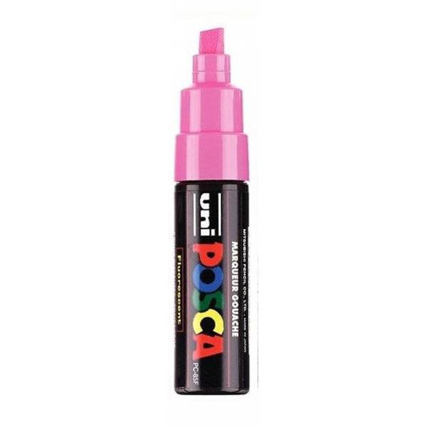 MARCADOR UNI-POSCA PC8K 8.0mm.ROSA FLUOR