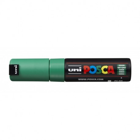 MARCADOR UNI-POSCA PC8K 8.0mm.VERDE