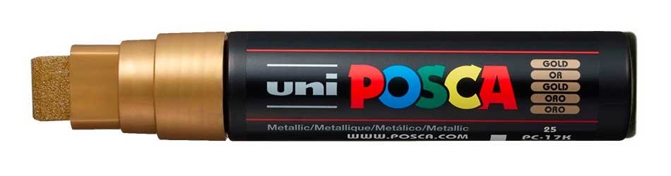 MARCADOR UNI-POSCA PC17K.15.0mm.ORO