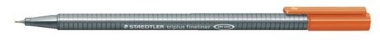 MICROFIBRA STAETDLER 334-04  x1 NARANJA
