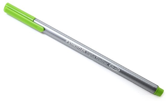 MICROFIBRA STAETDLER 334-53  x1 VERDE MANZANA