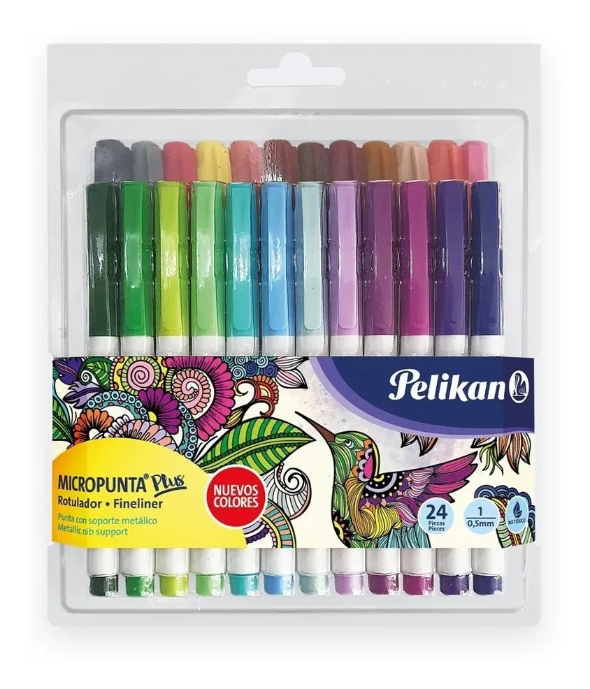 MICROFIBRA PELIKAN PLUS x 24 COLORES