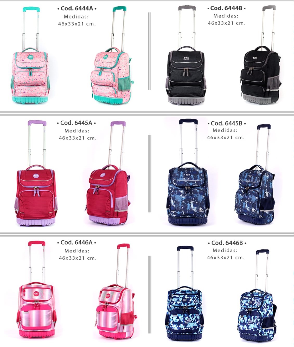 MOCHILA CARRO ELF ABERTURA U