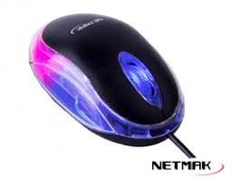 MOUSE LUMINOSO USB NETMAK NM-01