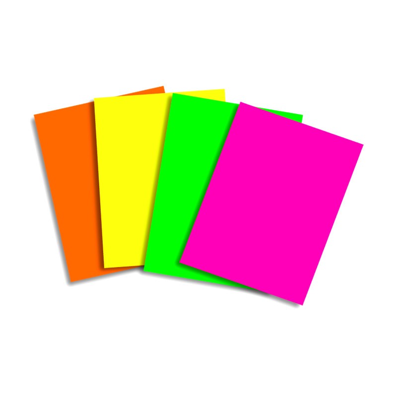 PAPEL AFICHE FLUOR AMARILLO 
