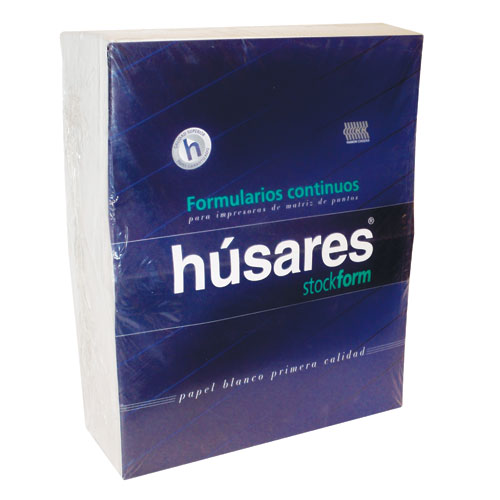 PAPEL CONTINUO HUSARES  12*24 CRUZ  3129