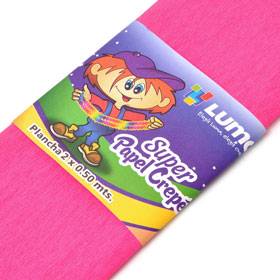 PAPEL CREPE LUMA FUCSIA