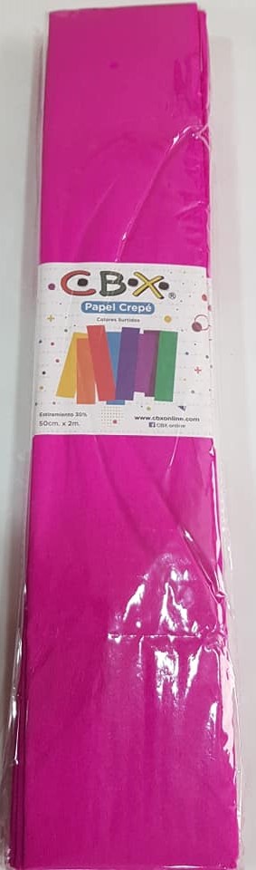 PAPEL CREPE CBX FUCSIA FUERTE