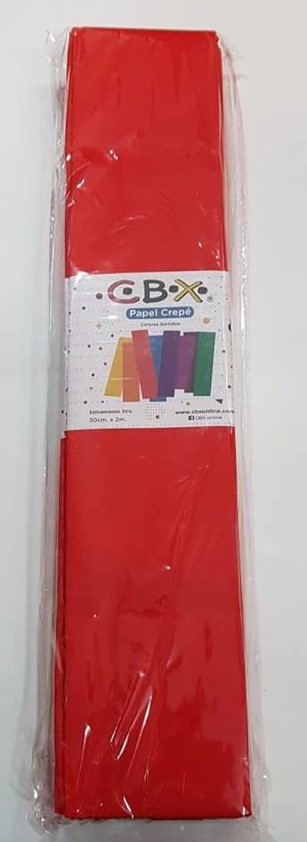 PAPEL CREPE CBX ROJO