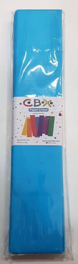 PAPEL CREPE CBX TURQUESA
