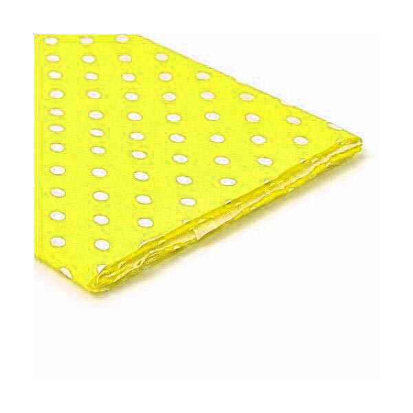 PAPEL CREPE LUNARES - AMARILLO