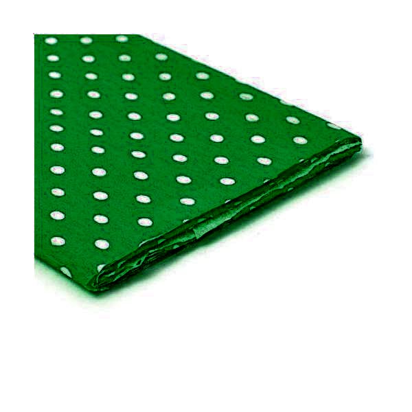 PAPEL CREPE LUNARES - VERDE