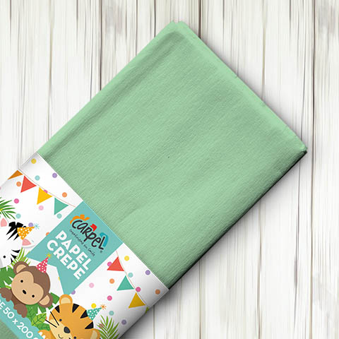 PAPEL CREPE PASTEL AQUA