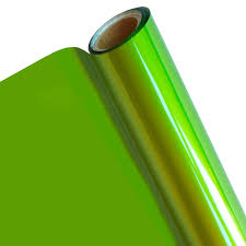 PAPEL FOIL TRANSFER - VERDE x 5m. ROLLO