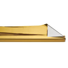 PAPEL REGALO METALIZADO LISO ORO   50*70
