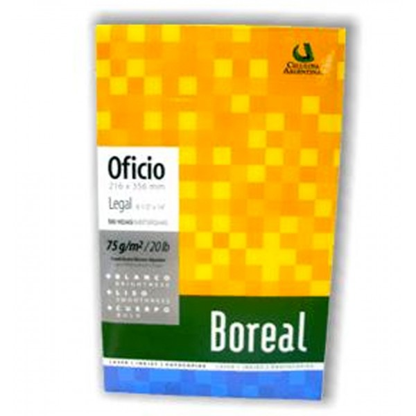 RESMA BOREAL OFICIO 75gr
