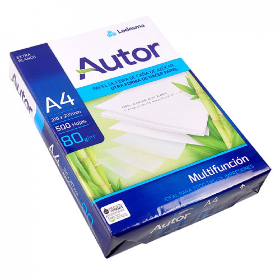 RESMA AUTOR 80 GR.A4