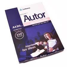 RESMA AUTOR 80 GR. A4 - ROSA x 250