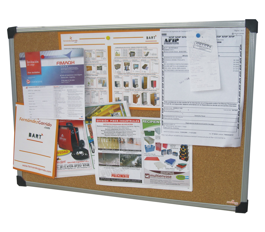 PIZARRA CORCHO BUSINESS  90x120